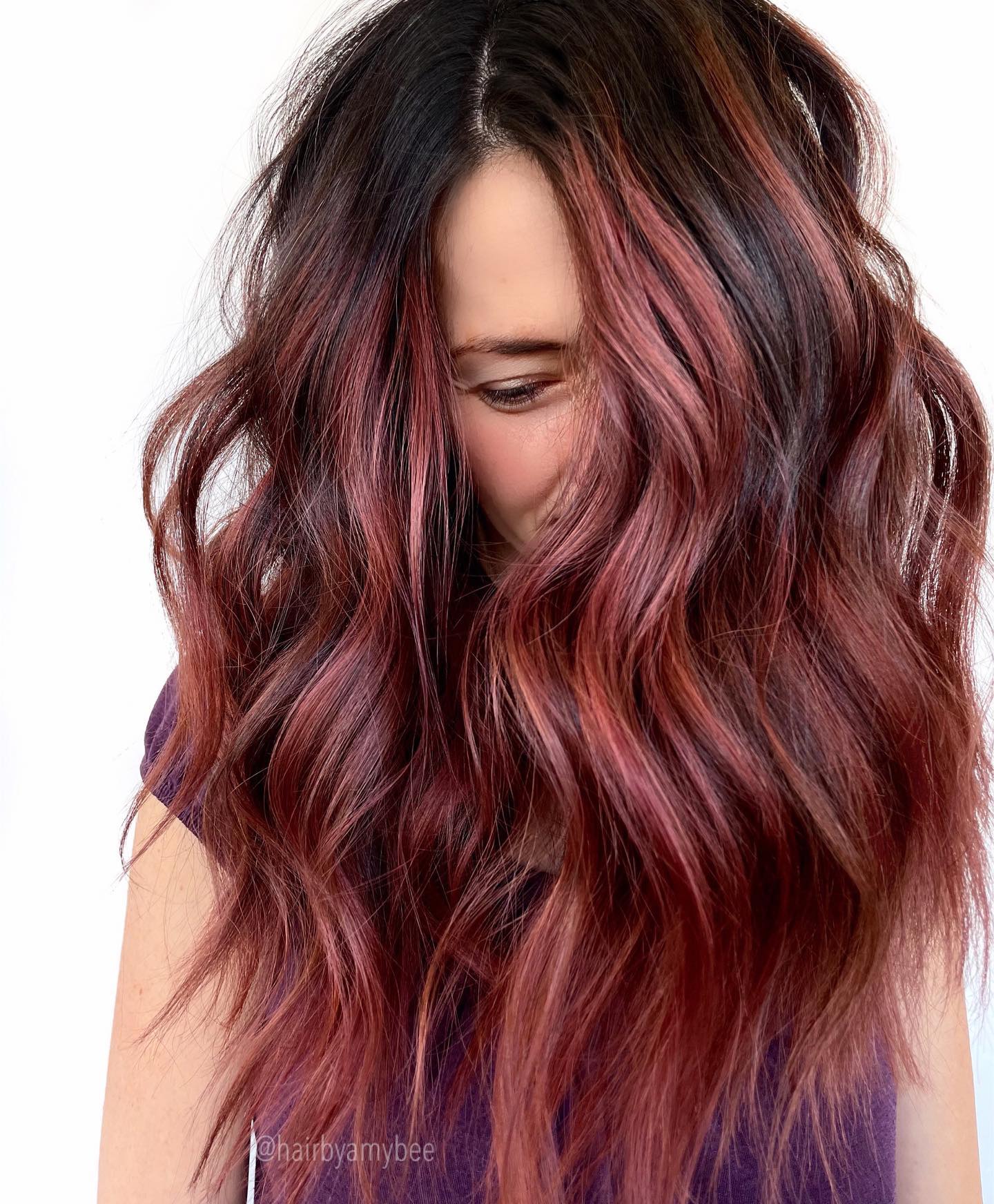 Burgundy Hair Color Look